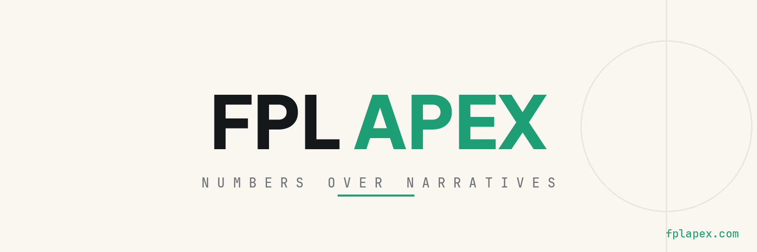 FPL Apex — numbers over narratives